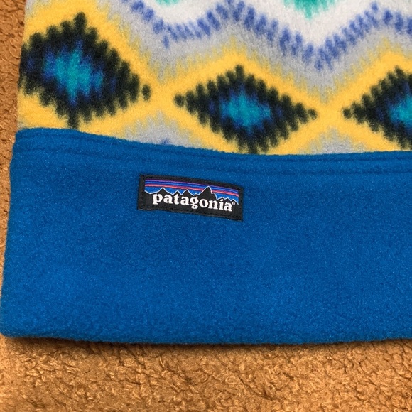 Patagonia HAT Vintage Synchilla Fleece Ski Snowboard Timber Twist LARGE LIKE NEW - Picture 11 of 12
